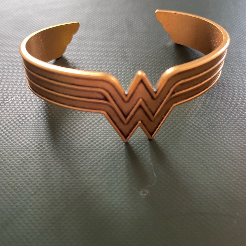 Wonder Woman Gold Cuff Bracelet